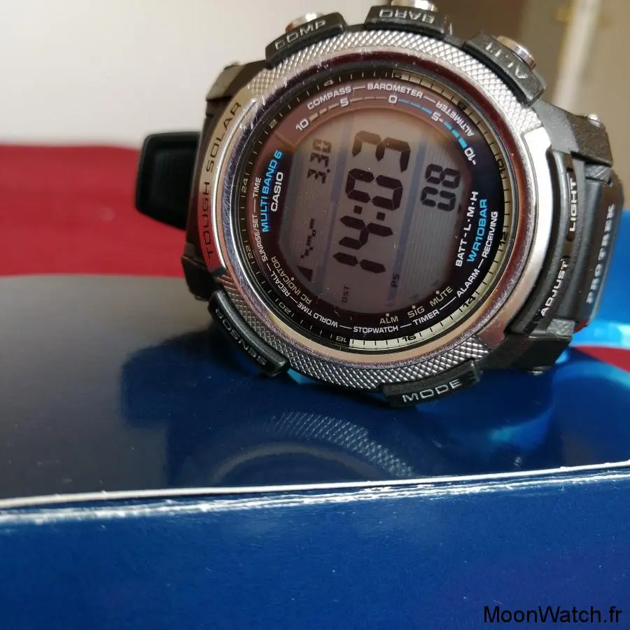 Casio Pro Trek PRW 2000 Revue et Test MoonWatch.fr