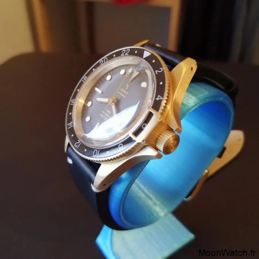 Yema Superman GMT Bronze Edition Limit e Revue MoonWatch.fr