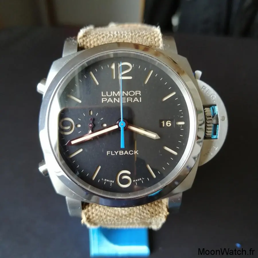 Panerai Luminor Flyback PAM524 Revue et Test MoonWatch.fr