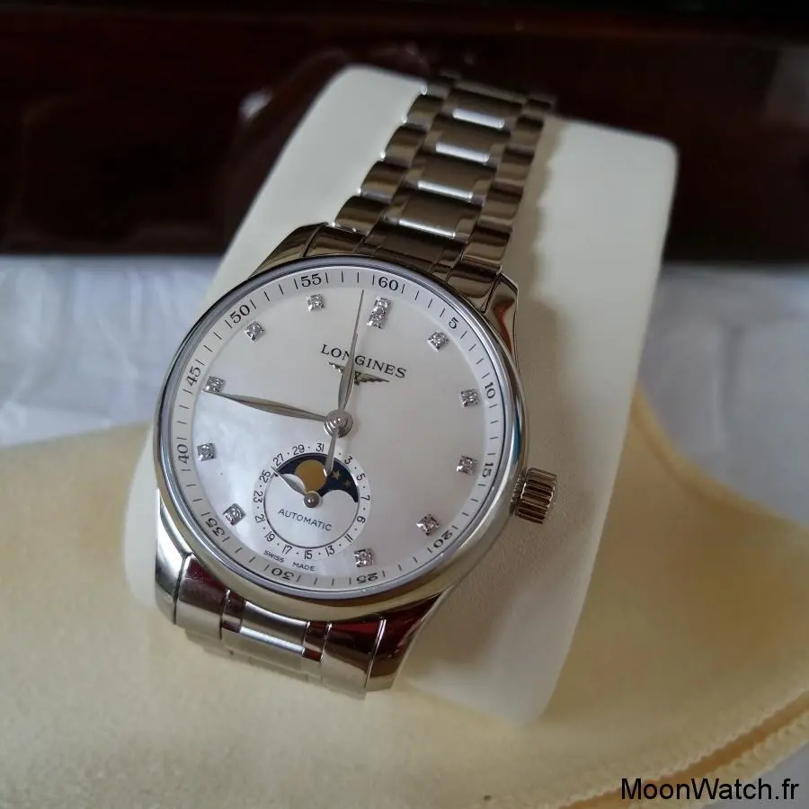 Longines Master Collection Moonphase Diamond Revue MoonWatch.fr