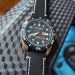 stalingrad commander bronze watch