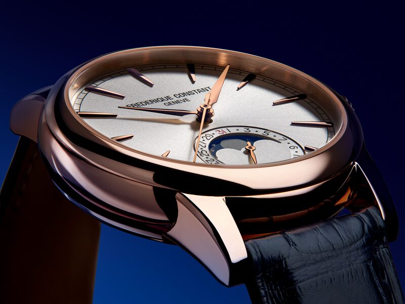 frederique constant classic moonphase date manufacture rose gold 2