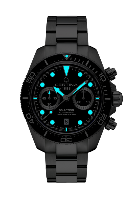 certina ds action diver chrono 2