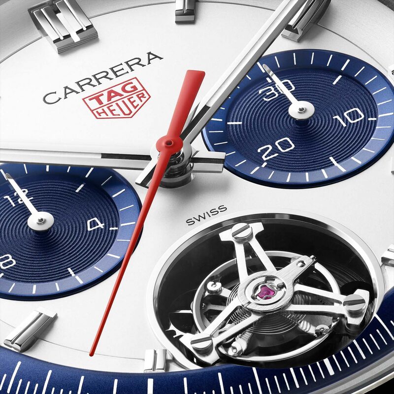 tag heuer carrera chronograph blue panda 2