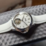 white omnis infinity tourbillon