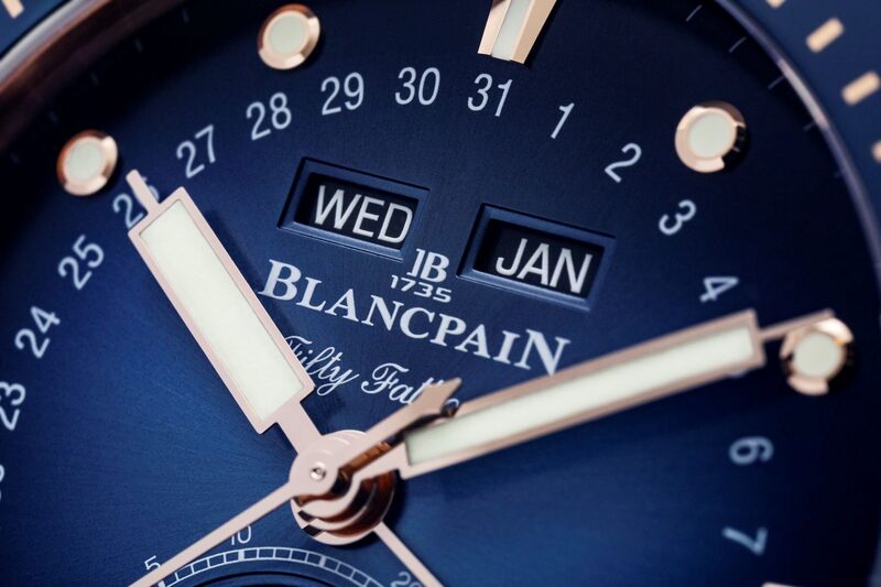 blancpain fifty fathoms bathyscaphe gold 2