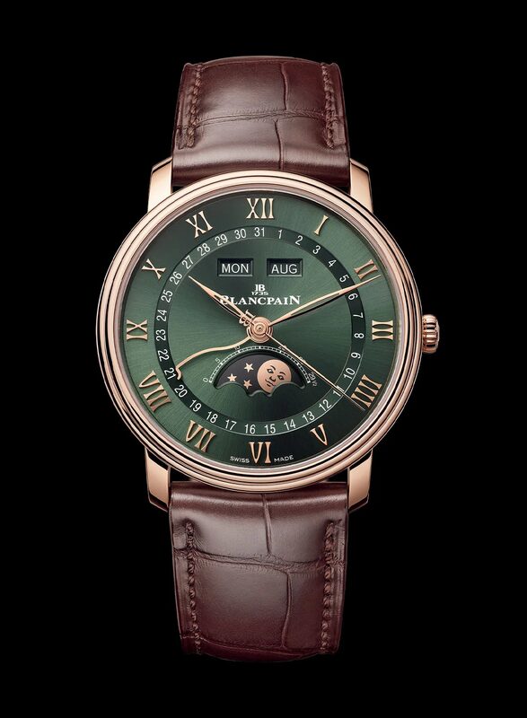 blancpain villeret green dial 1