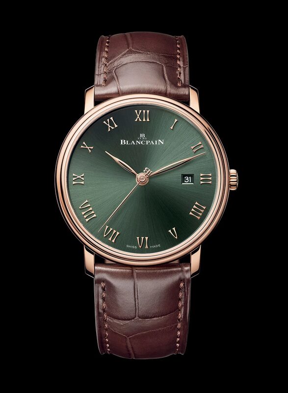 blancpain villeret green dial 2