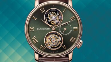 blancpain villeret green dial