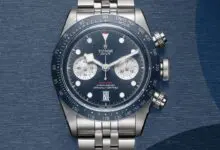 tudor black bay chrono blue