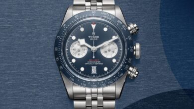 tudor black bay chrono blue