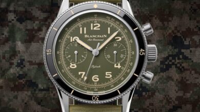 blancpain air command camouflage green