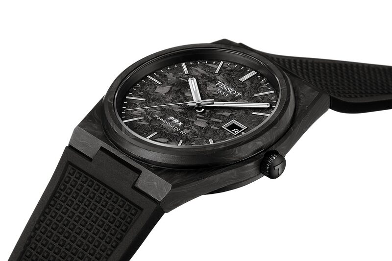 tissot prx powermatic 80 carbon forged 1