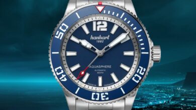 hanhart aquasphere freefall blue