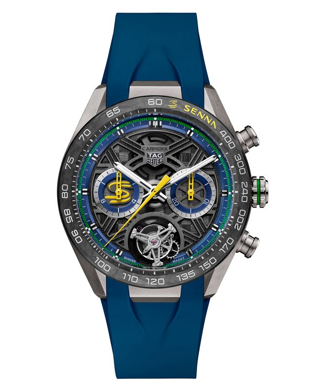 tag heuer carrera chronograph tourbillon x senna 2