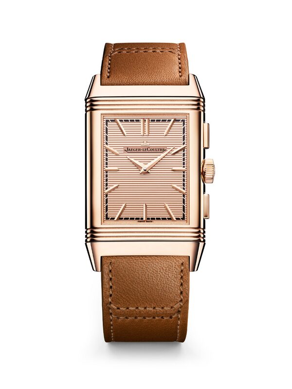 jaeger lecoultre reverso tribute chronograph rosegold 3